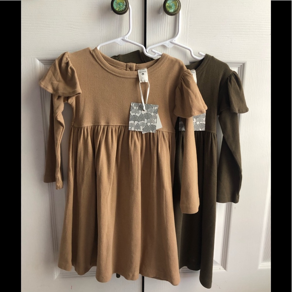 Two Kate Quinn ribbed dresses